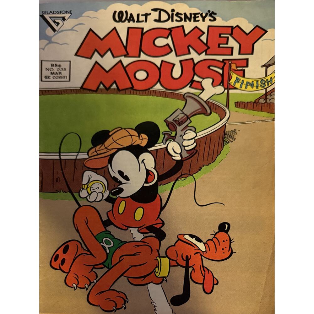 Walt Disney's Mickey Mouse #235 1988 - Gladstone -VF - Comic Book